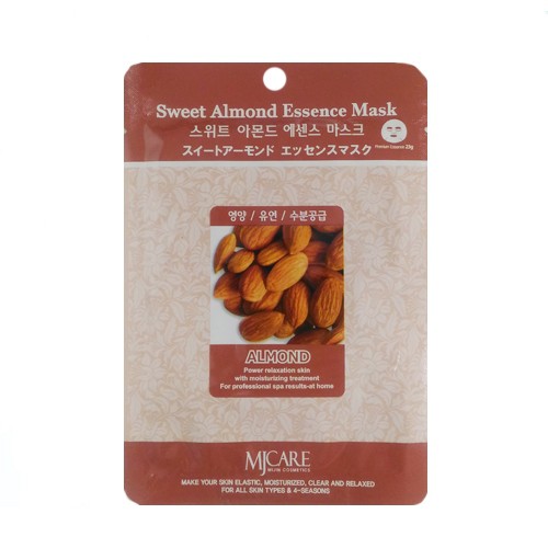 Маска тканевая сладкий миндаль Sweet Almond Essence Mask 28руб