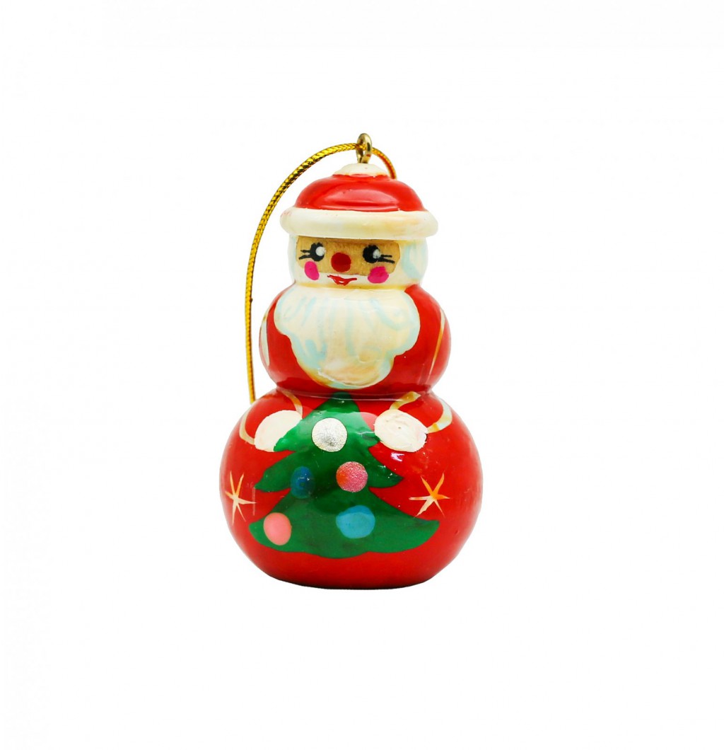 ЁЛОЧНАЯ ДЕРЕВЯННАЯ ИГРУШКА ДЕД МОРОЗ Артикул: 3009 - 65 руб.