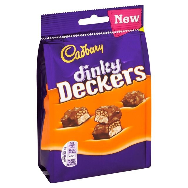 Cadbury Dinky Deckers 120 gr. 150	рублей