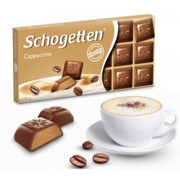 Schogetten Cappuccino 100 gr. 75	