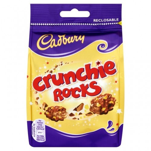 Cadbury Crunckie Rocks 110 gr. 150	