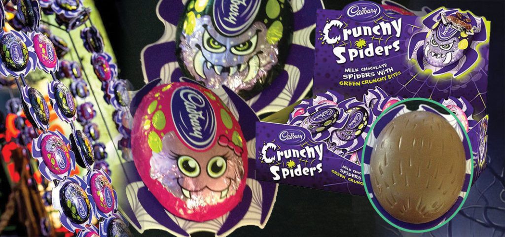 Cadbury Crunchy Spider 30gr. 60	