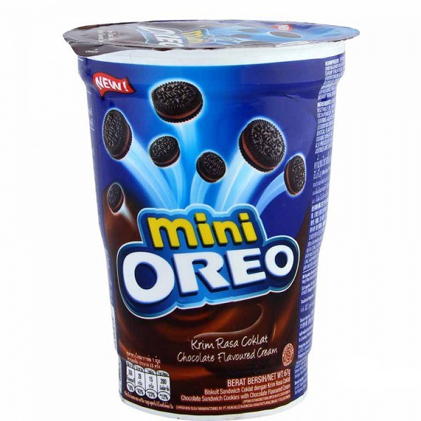  OREO Mini Schoco Cookies 67 gr. 80	