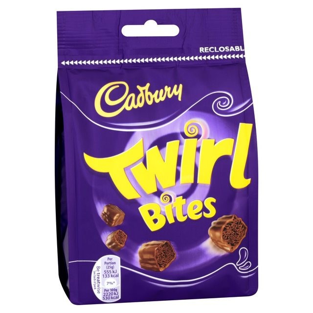 Cadbury Twirl Bites