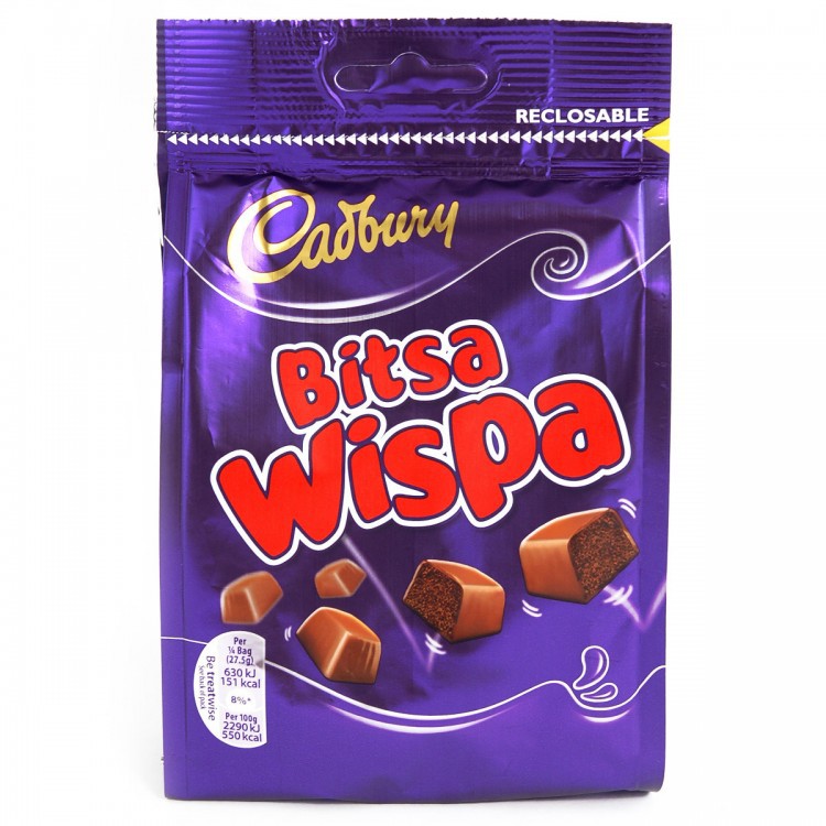 Cadbury Bitsa Wispa 110 gr. 150	