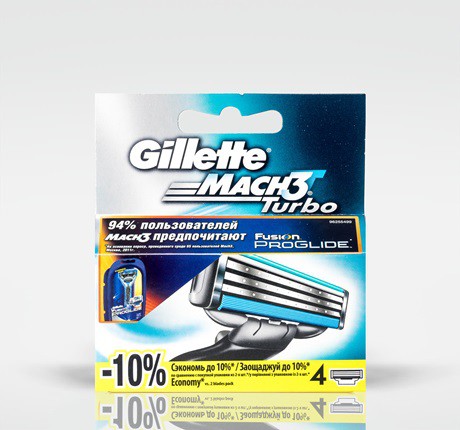 Gillette MACH-3  TURBO  2-   . 570,00.jpg