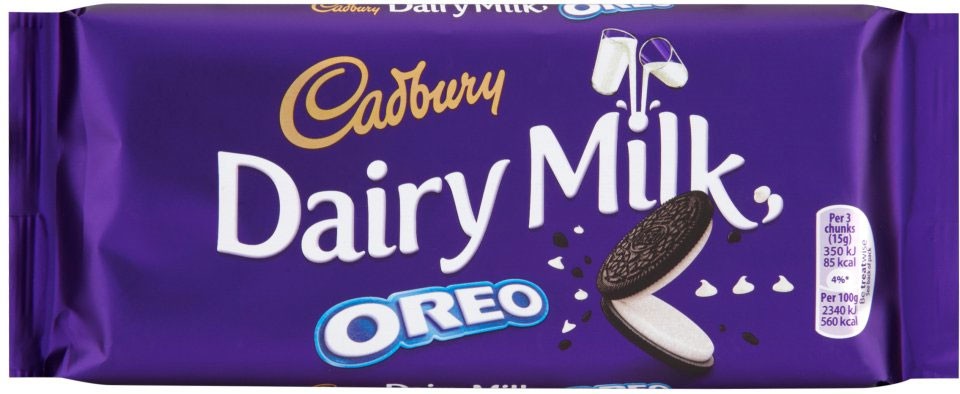 Cadbury Oreo 120 gr. 110	рублей