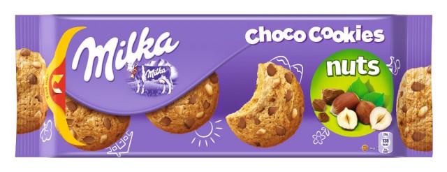 Milka Chocolate Hazelnut Cookies 135 gr. 85	