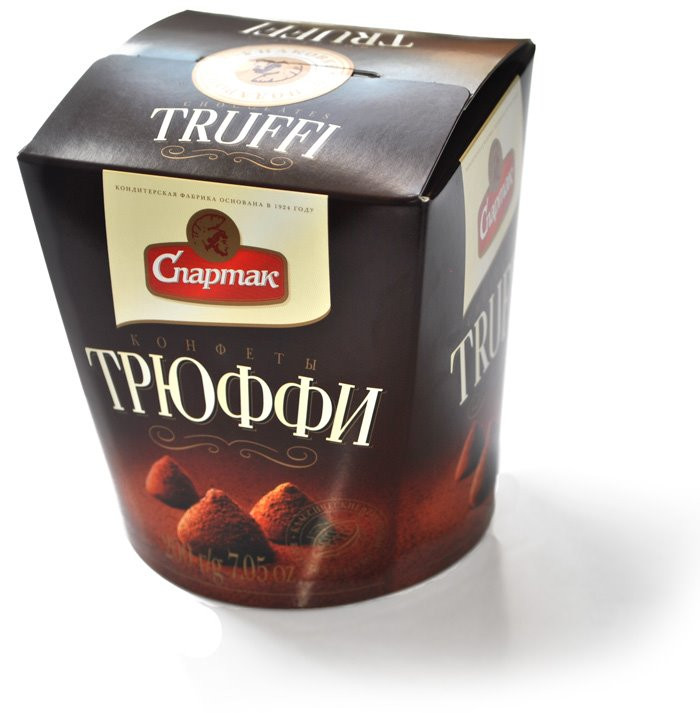 Конфеты ТРЮФФИ 200г (1/12шт) (Спартак)(в под.кор.) цена	121	руб