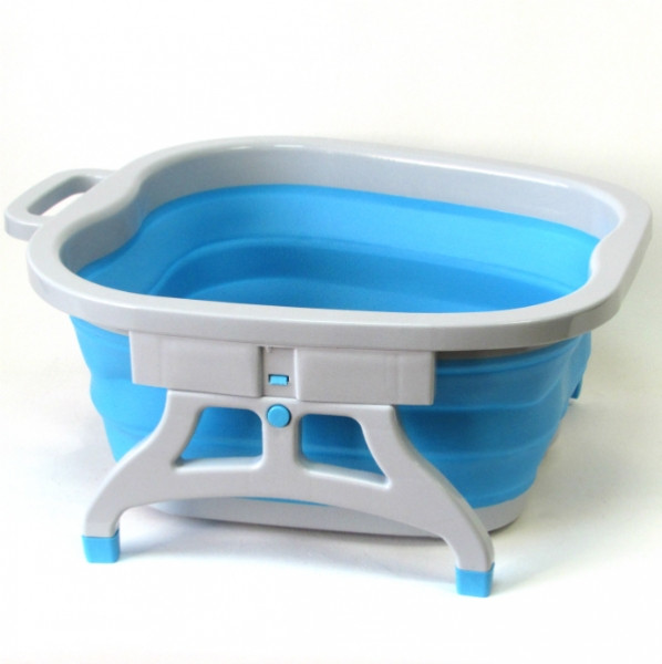 Ванночка складная силиконовая для ног с массажными элементами Foldable Foot Bucket 780 руб. Вес продукта: 1020 g