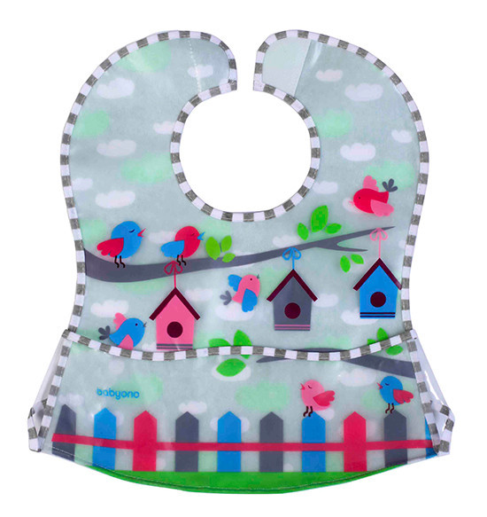 836 BabyOno Нагрудник с кармашком 