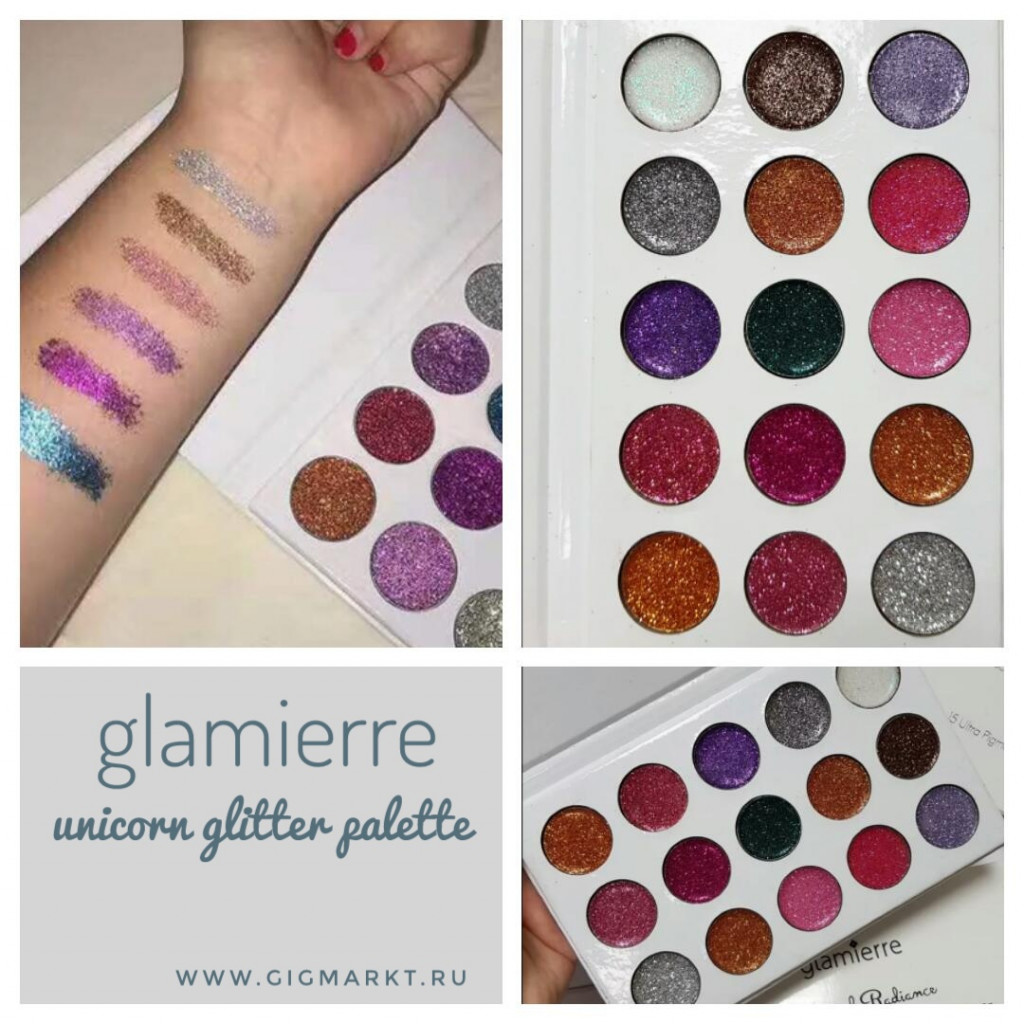   -  15  glamierre UNICORN Glitter Palette