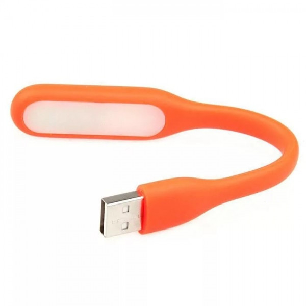 Гибкая светодиодная USB лампа оранжевая 50 руб. Вес продукта: 20 g