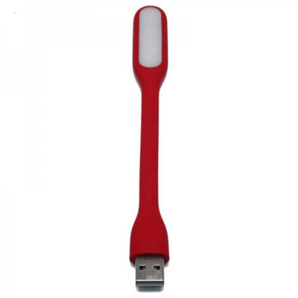 Гибкая светодиодная USB лампа красная 50 руб. Вес продукта: 20 g