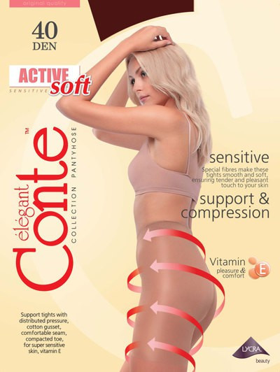   CONTE ACTIVE SOFT 40 .