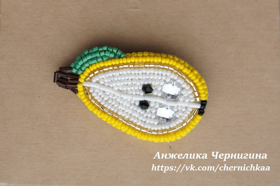 Брошь Груша.
