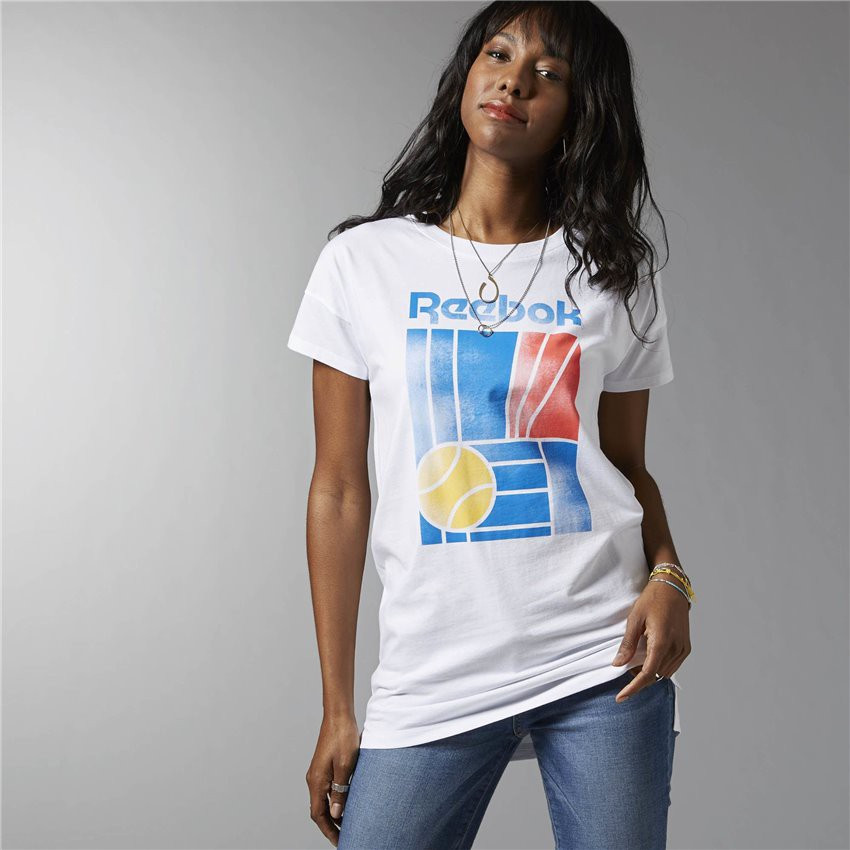 REEBOK   F CC GR LONG TEE WHITE .L 1261+17%