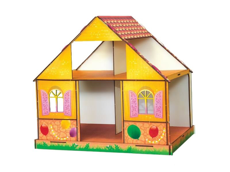 КУКОЛЬНЫЙ ДОМИК GIRL'S CLUB ЦВЕТНОЙ Артикул: 162940-2PDP - 1300 руб.