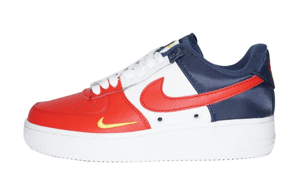  Nike Air Force 1 '07 Blue Red  5050-4 ( 36-40) 2090 .jpg