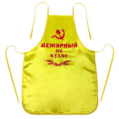 Фартук с тиснением 