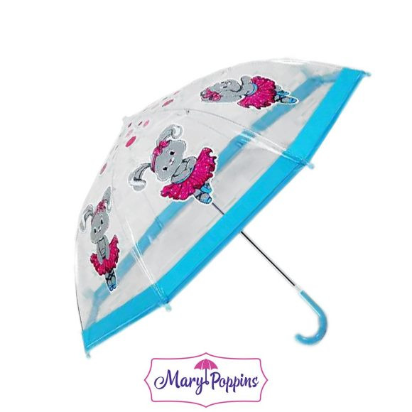Mary Poppins 53584 Зонт детский прозрачный Зайка танцует, 46см - 262,72 руб