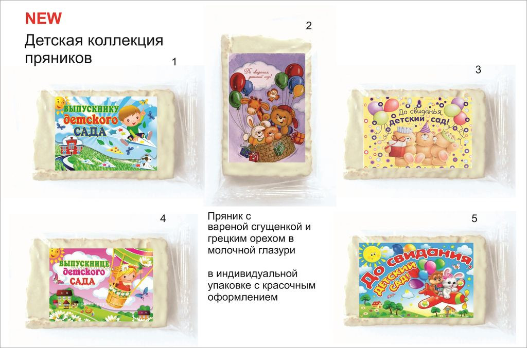 ПРЯНИК В МОЛОЧНОЙ ГЛАЗУРИ В ПРАЗДНИЧНОМ ОФОРМЛЕНИИ 