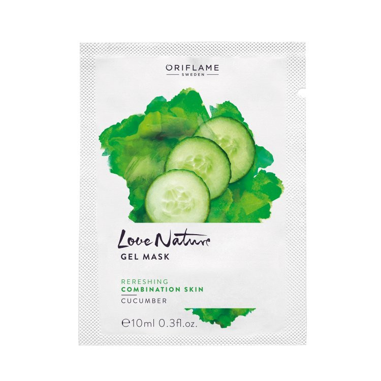 2 . Gel Mask Cucumber 50 .