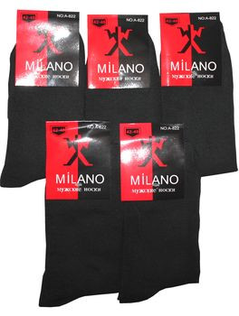МУЖСКИЕ НОСКИ MILANO A822 14руб
