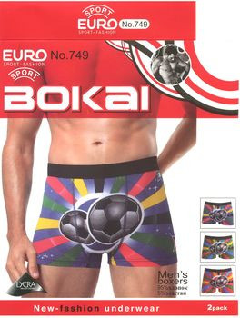 ТРУСЫ МУЖСКИЕ BOKAI 749 БОКСЕРЫ ХЛОПОК 62руб