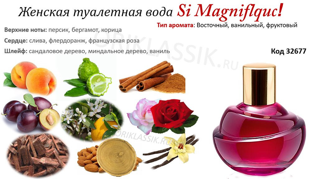 Туалетная вода Си Маньифик 50мл 32677