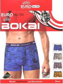 ТРУСЫ МУЖСКИЕ BOKAI 750 БОКСЕРЫ ХЛОПОК 62руб