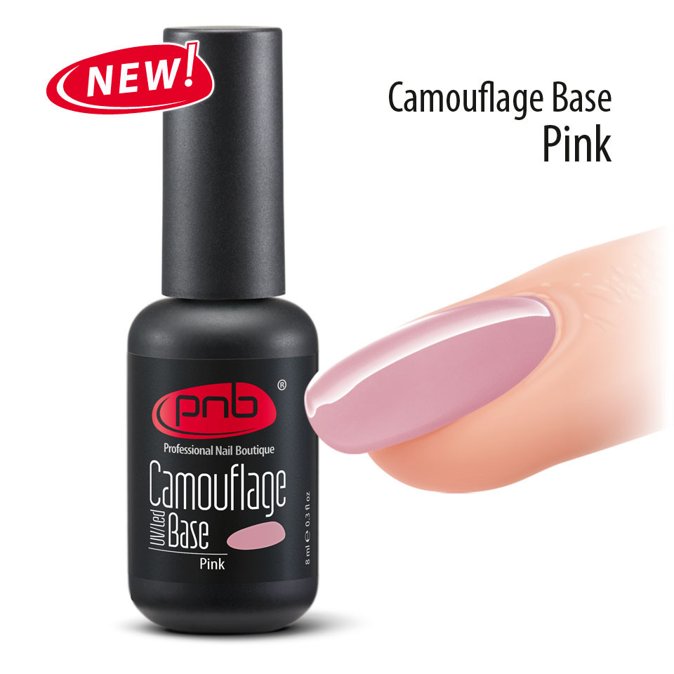 UVLED Camouflage Base PNB, 8 ml, Pink_245 