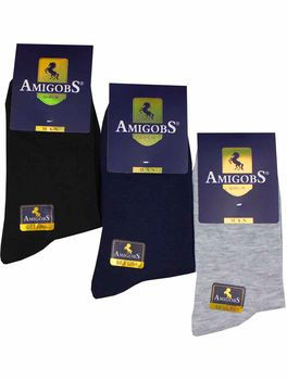 МУЖСКИЕ НОСКИ AMIGOBS 5014 23руб