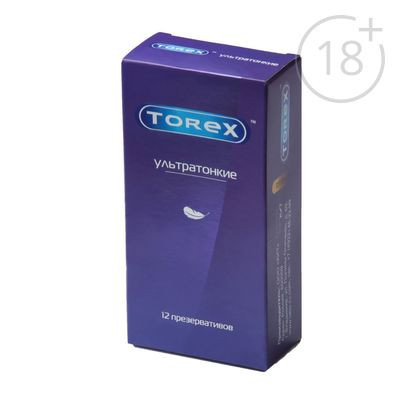 Презервативы «Torex» ультратонкие, 12 шт Torex; Россия; См. на упаковке; В боксе 24 набора. Арт.: 1131462 173.75 руб
