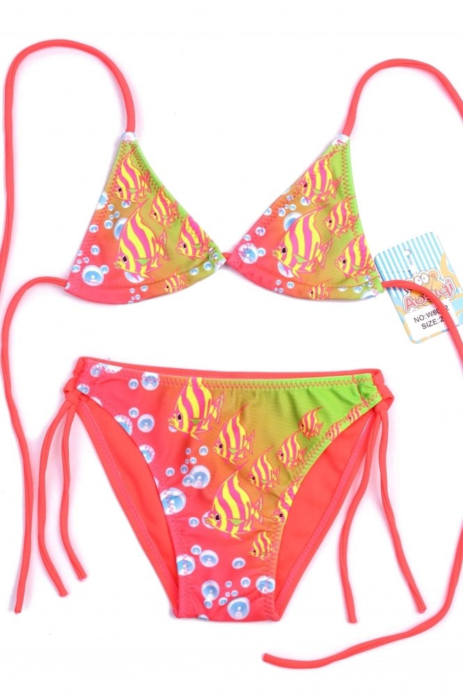 Купальник детский W8022 коралл Цена:  255 RUB