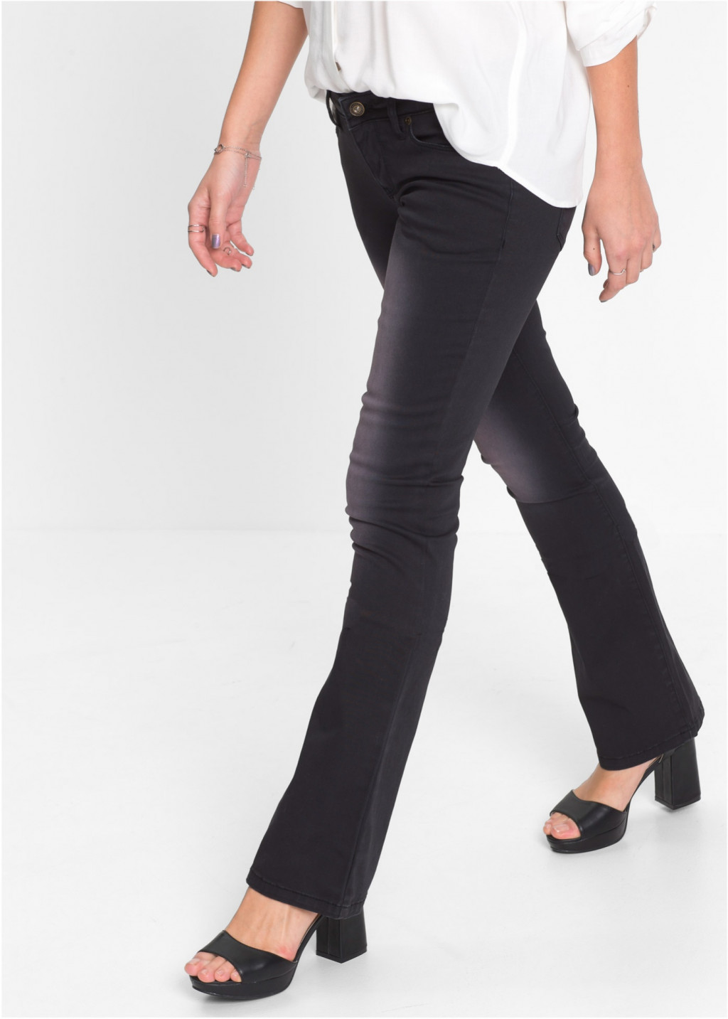 Брюки Bootcut RAINBOW р.34, 500 руб.