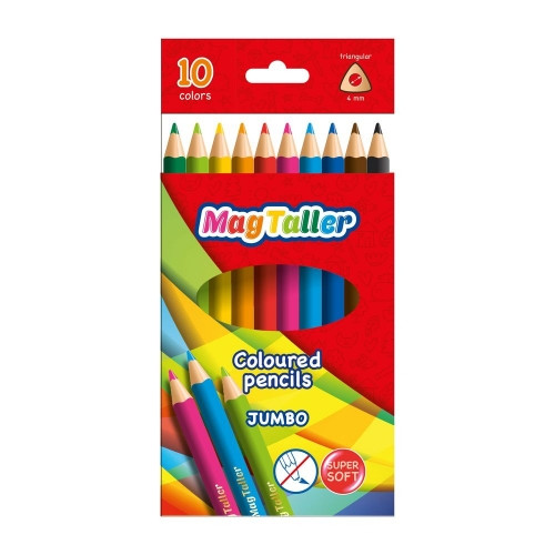 542021 Карандаши цветные толстые Magtaller KUVIO JUMBO, 10 цветов.jpg