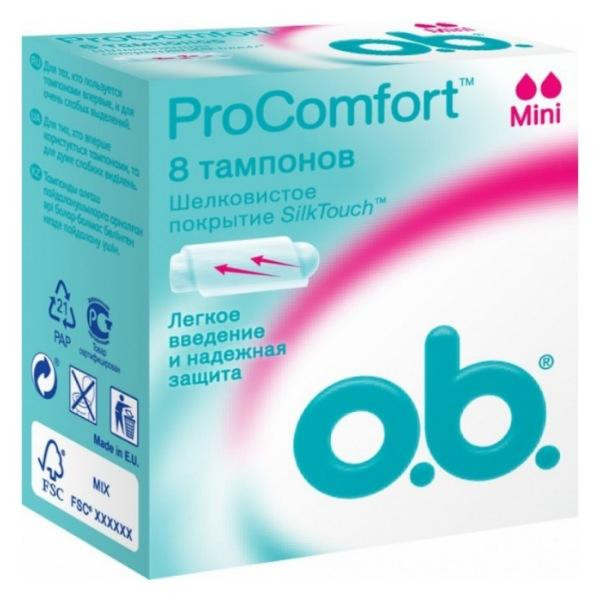  o.b. ProComfort  8 . 65 .