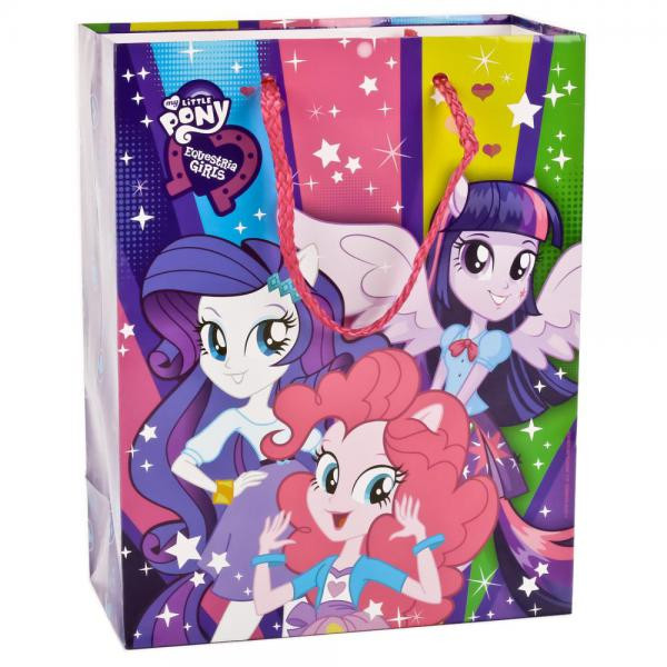 Веселый праздник Пакет подарочный Equestria Girls - 33,43 руб