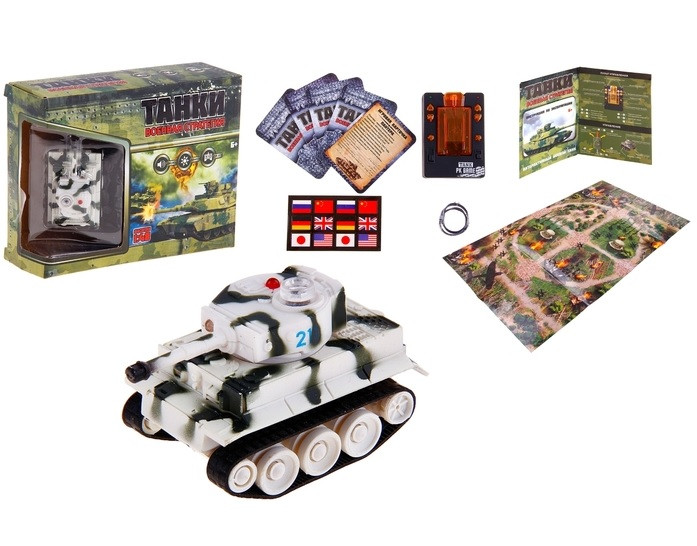 Забияка SL-1267С 1:48 Военная стратегия Танк р. у Тигр-1 - 705,48 руб