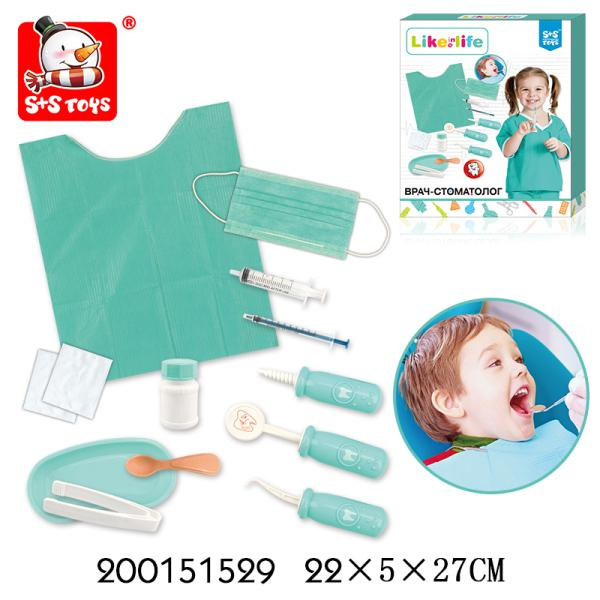 S+ S 200151529 Like in life Игровой набор Доктор. Стоматолог - 188,13 руб