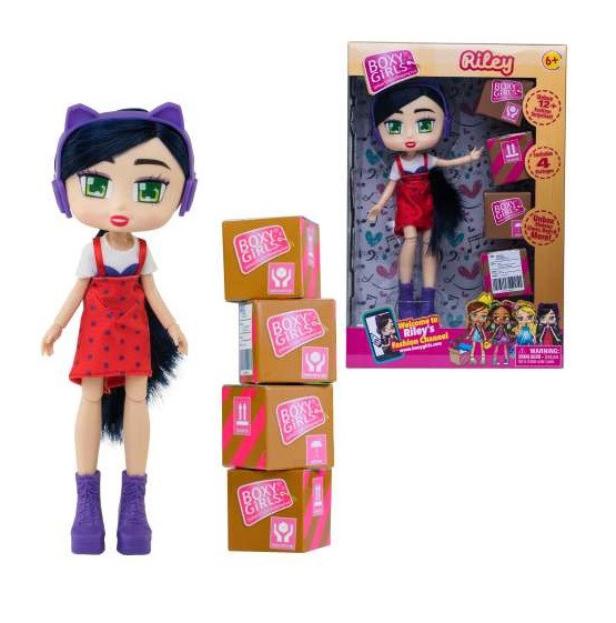 1Toy Кукла Т15109 Boxy Girls Riley 20см с аксесс. - 1539,15 руб