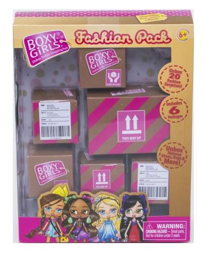 1Toy Игровой набор Т15111 из 6 посылок с сюрпризом для кукол Boxy Girls - 772,04 руб
