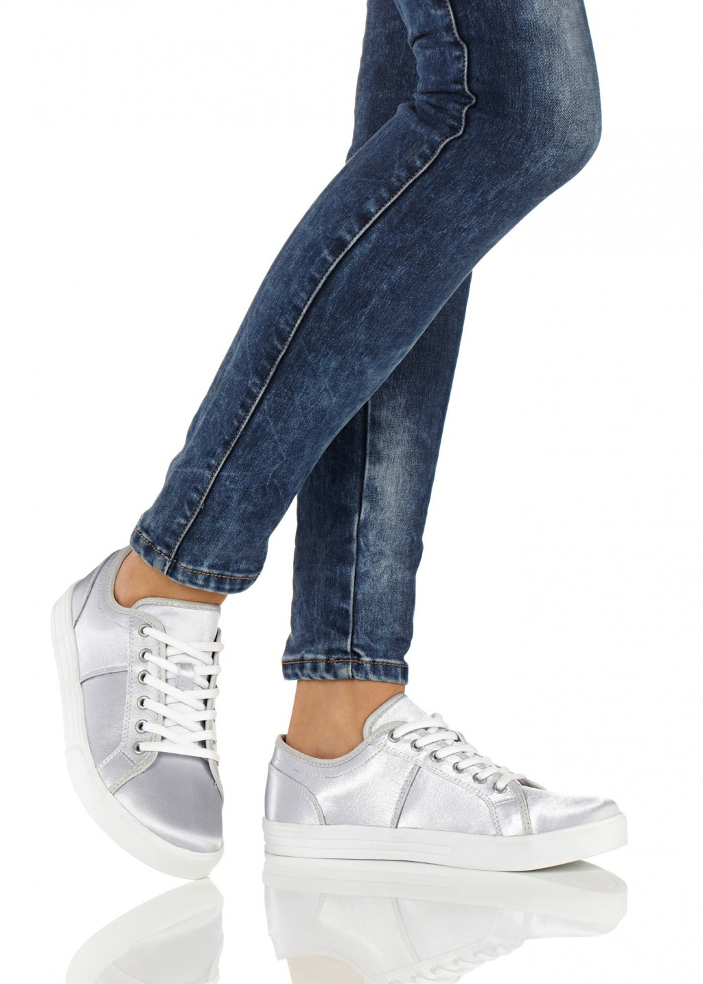 Кроссовки серебристо-серый - bpc bonprix collection р.40,550 руб.