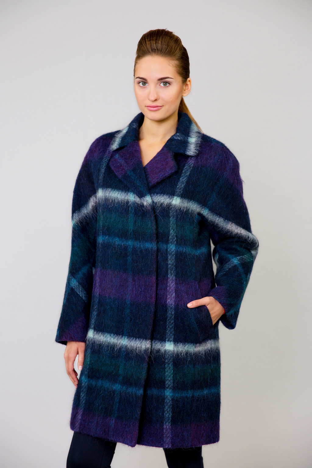 Пальто ут. №1232 ARAMiS FUR col BLUE. (размеры 46-54) - 7 700,00 руб.jpg