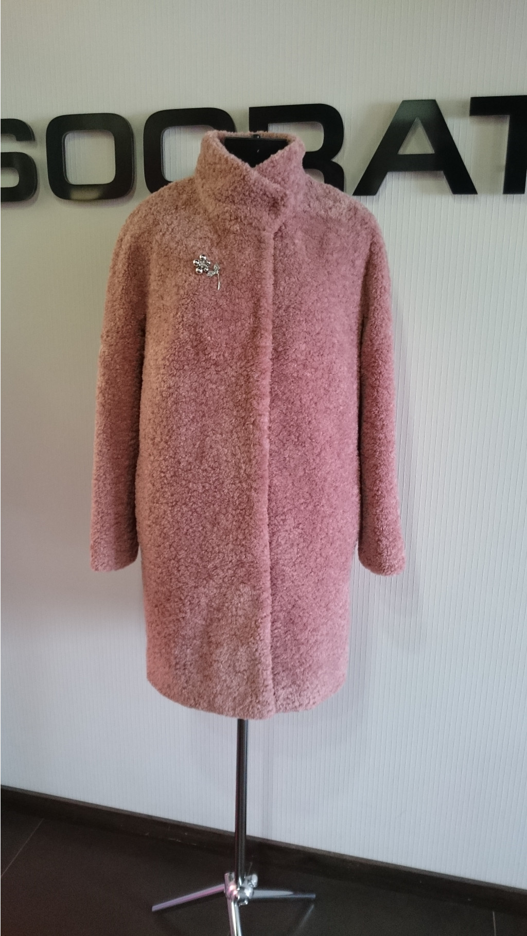 Пальто ут. №1307 PRESTiG FUR col# M.ROSE р.48-56 5150р..JPG