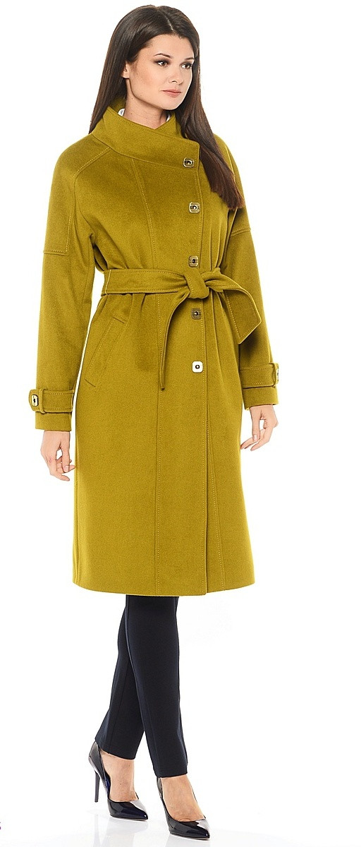 Пальто дс № 1160 DS 15833 col OLIVE(размеры 48) 2700р..