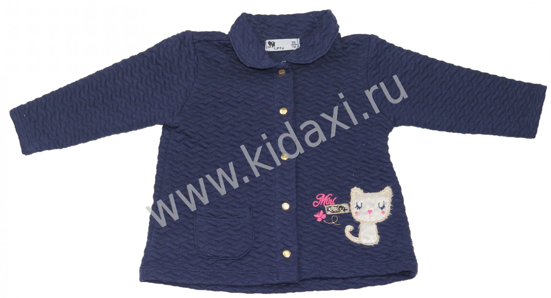 Кофточка стёганная 17-0355 seryy  86-92-98-104 р-р, 340 руб.jpg