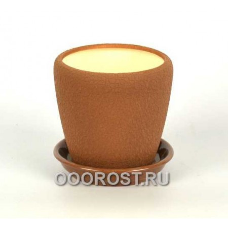 Горшок Грация No4 (молочный шоколад) 1,2 л  326 руб