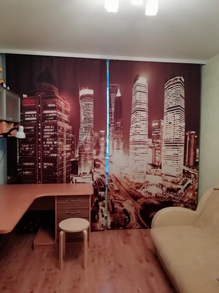 Фотошторы Высотные здания, Блэкаут3.jpg